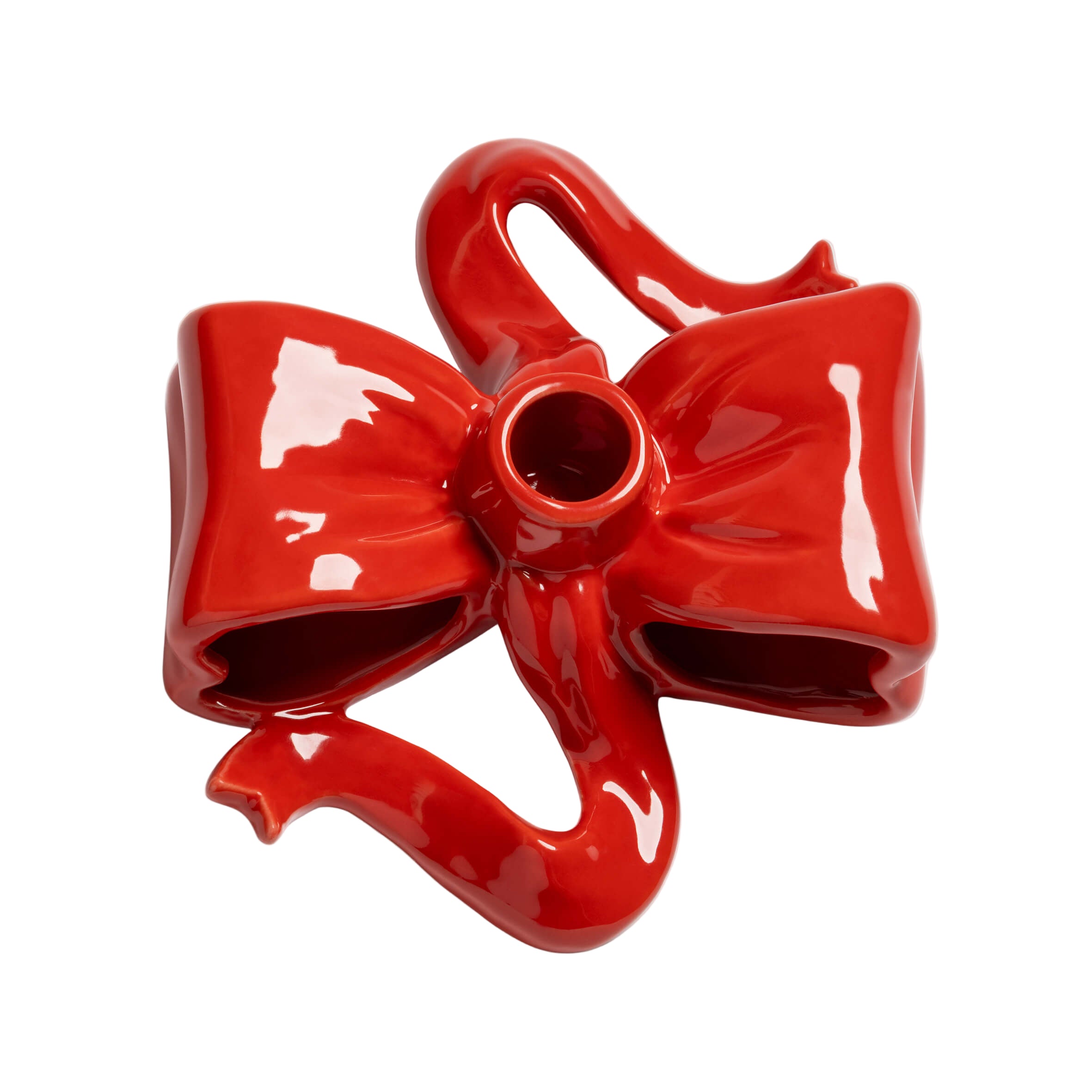 &KLEVERING SVIJEĆNJAK RIBBON CRVENA