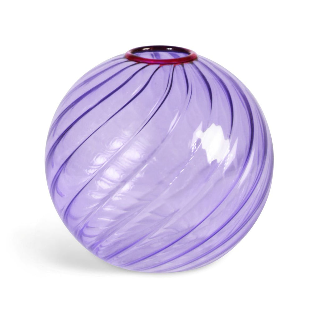 &KLEVERING VAZA SPIRAL LJUBIČASTA