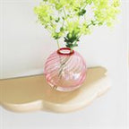 &KLEVERING VAZA SPIRAL ROZA