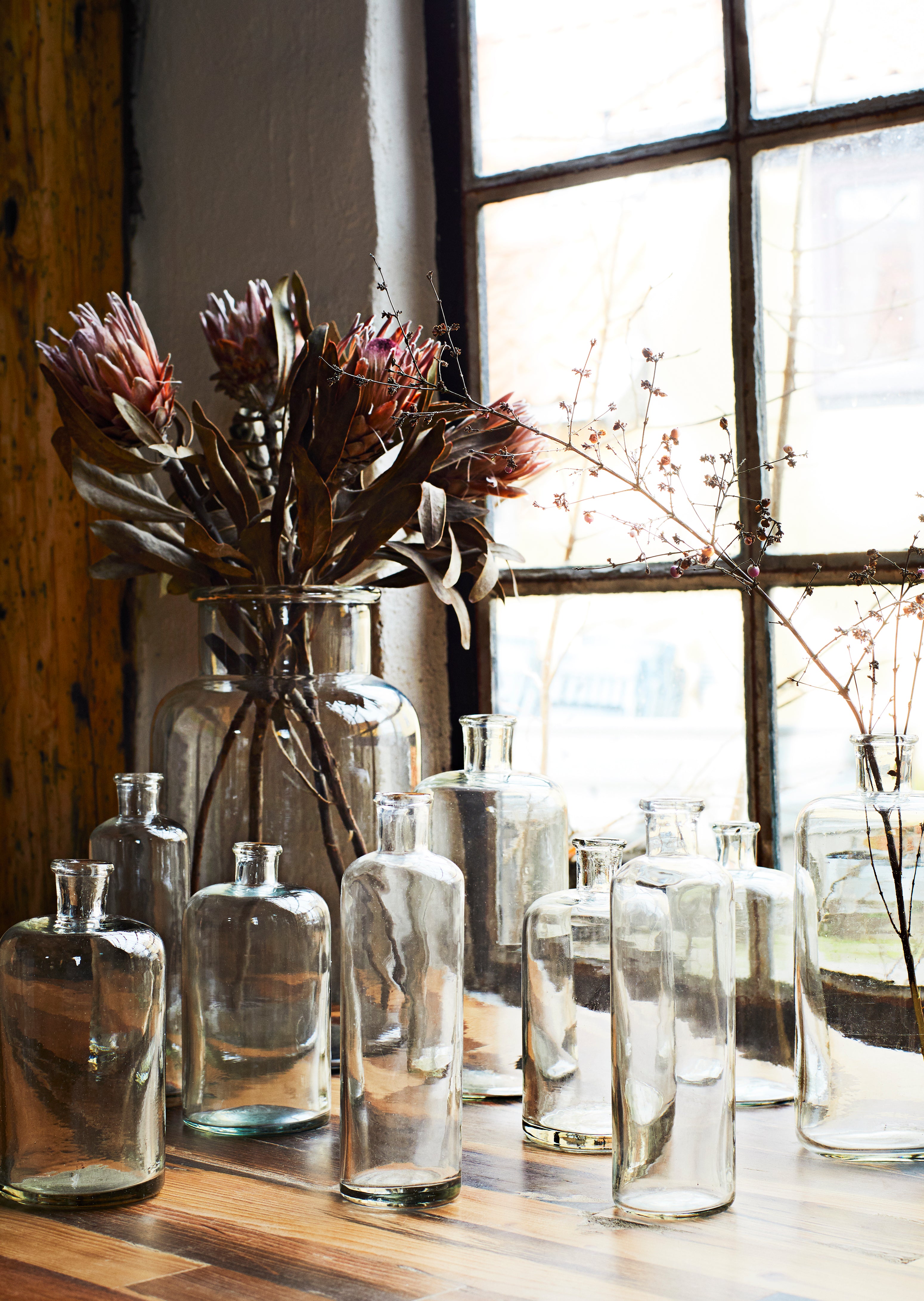 MADAM STOLTZ STAKLENA VAZA