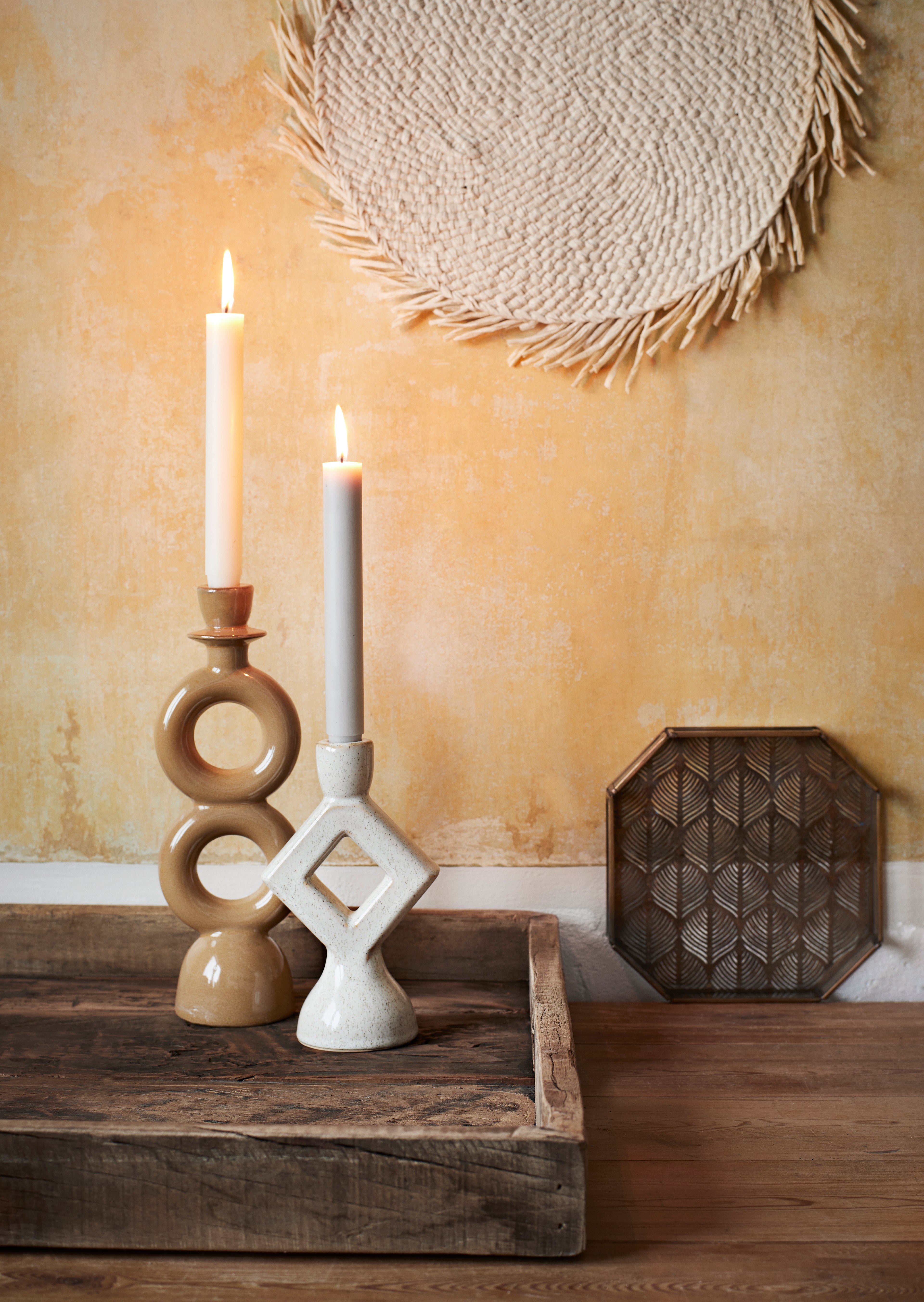 MADAM STOLTZ KERAMIČKI SVIJEĆNJAK